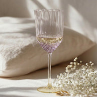 Het Pink Blush-wijnglas - roze