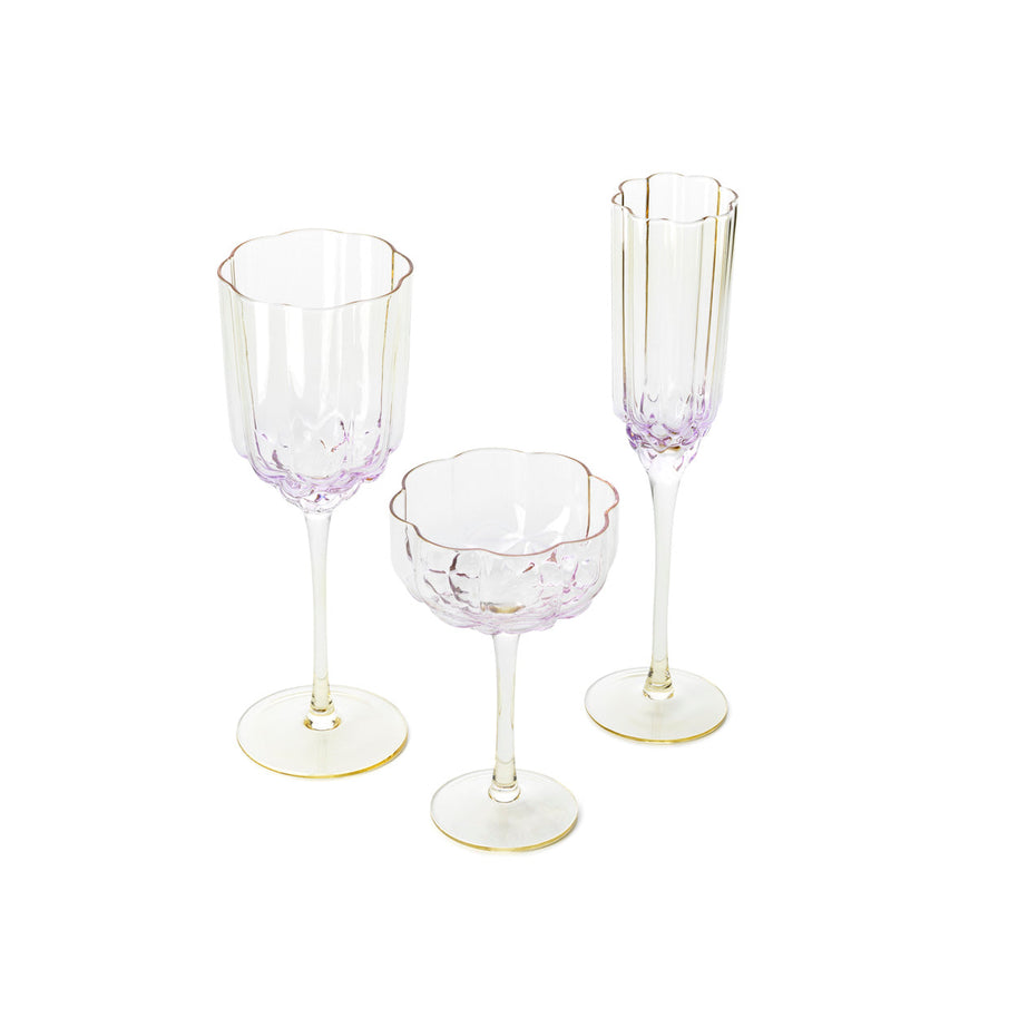 De Roze Blos Cocktailcoupe - Roze