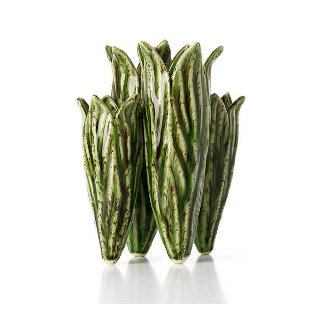 De Tulpbladvaas - Bosgroen