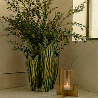 De Tulpbladvaas - Bosgroen