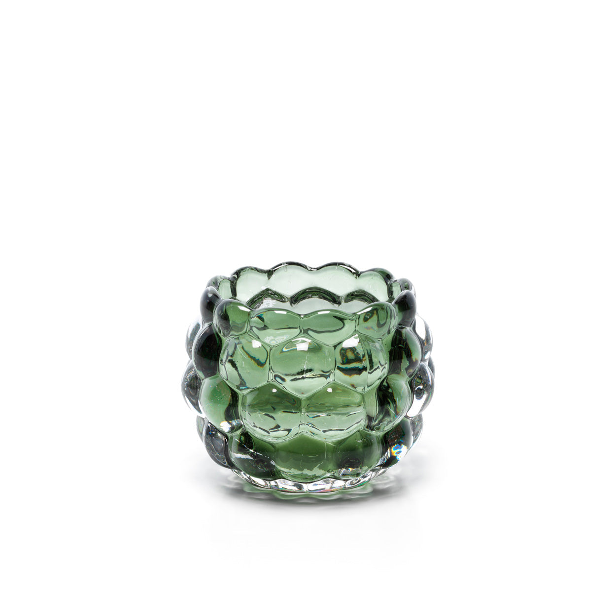 De Bubble Glow kaarsenhouder - groen
