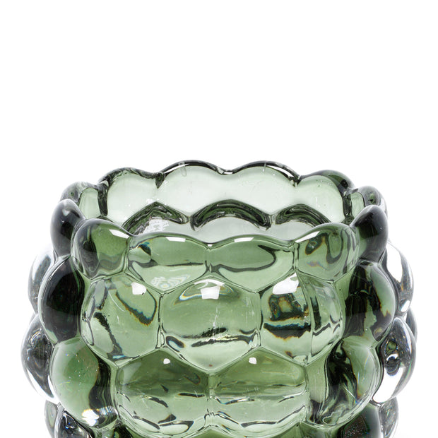 De Bubble Glow kaarsenhouder - groen