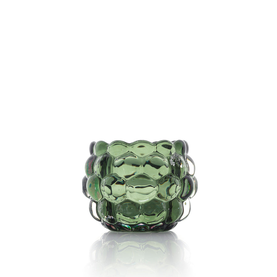 De Bubble Glow kaarsenhouder - groen