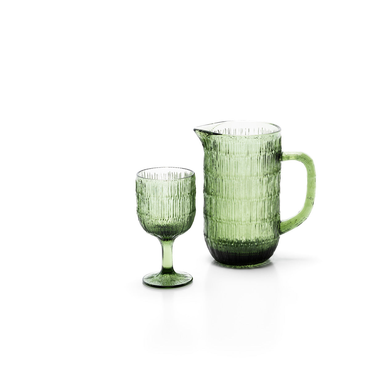 De mosrimpelkan - groen