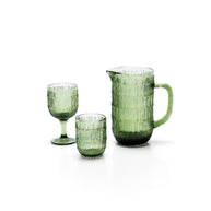 Het Moss Ripple waterglas - groen