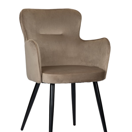 Eetkamerstoelen Wing eetkamerstoel sand white