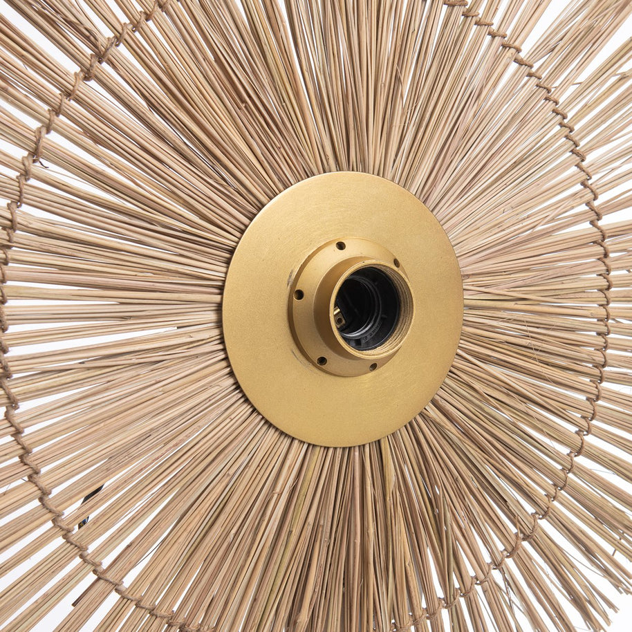 De Beausoleil wandlamp - natuurlijk goud - M