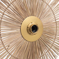 De Beausoleil wandlamp - natuurlijk goud - M