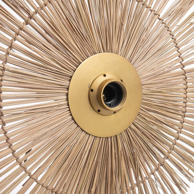 De Beausoleil wandlamp - natuurlijk goud - M