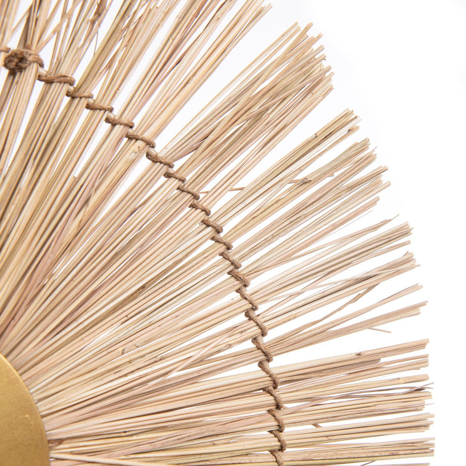 De Beausoleil wandlamp - natuurlijk goud - M