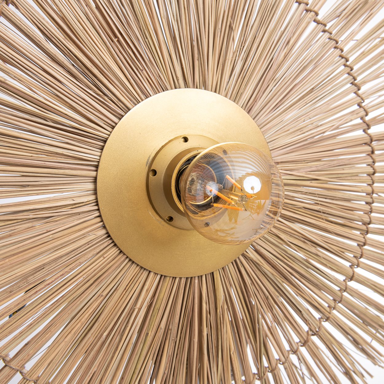 De Beausoleil wandlamp - natuurlijk goud - M