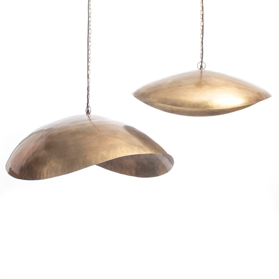 De Gelukskoekje-hanger - Messing - XL