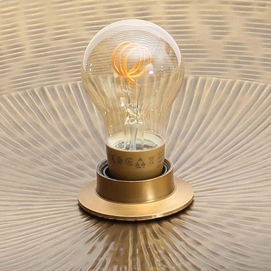 Dubbele Volle Maan Wandlamp - Messing - M