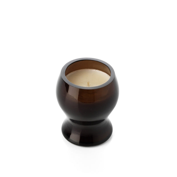 De Moka-kaarsenpot - rookkleurig