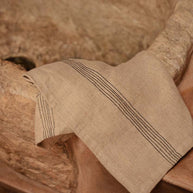 De Lint Biscuit-servet - natuurlijk zwart - 45x45