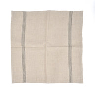De Lint Biscuit-servet - natuurlijk zwart - 45x45