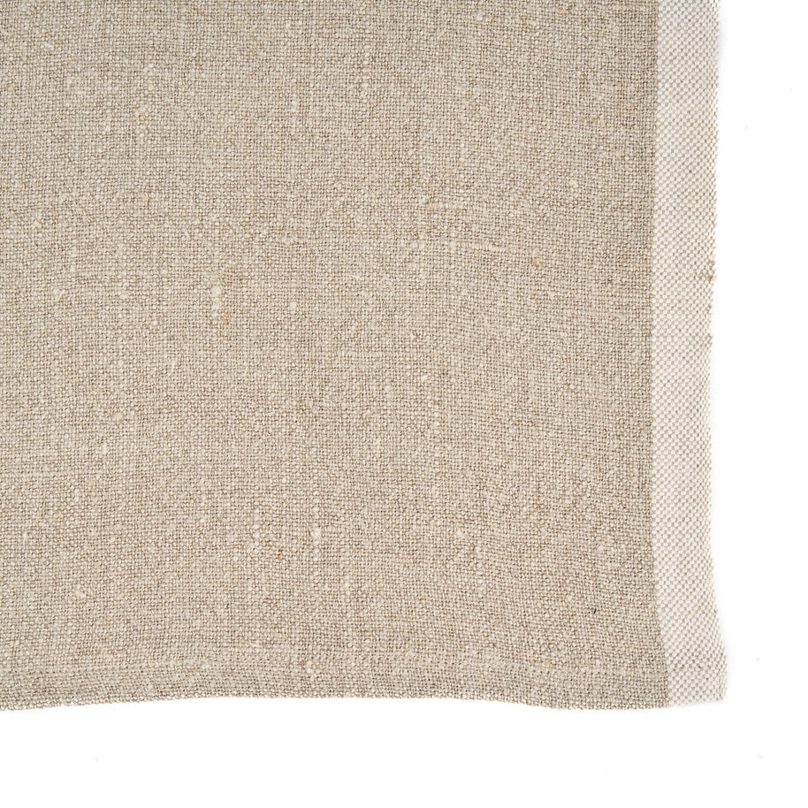 The Linen Fish Keukendoek - naturel wit - 50x70 cm