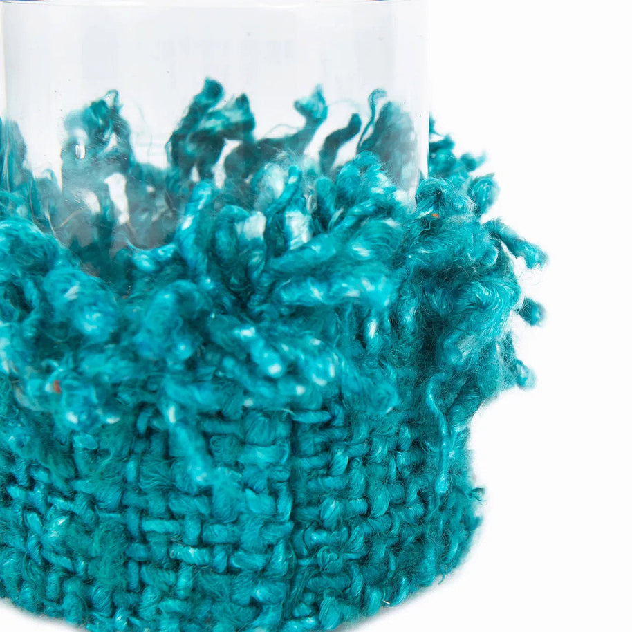De Oh My Gee Kaarsenhouder - Aqua - M