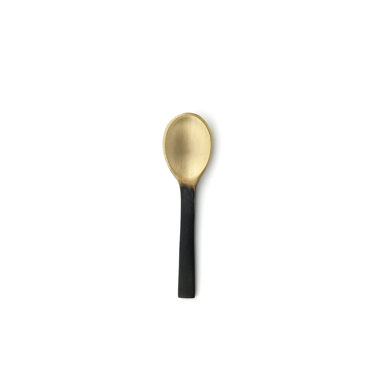 De mini-zoutschep - zwart met goud - S