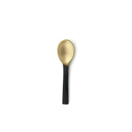 De mini-zoutschep - zwart met goud - S