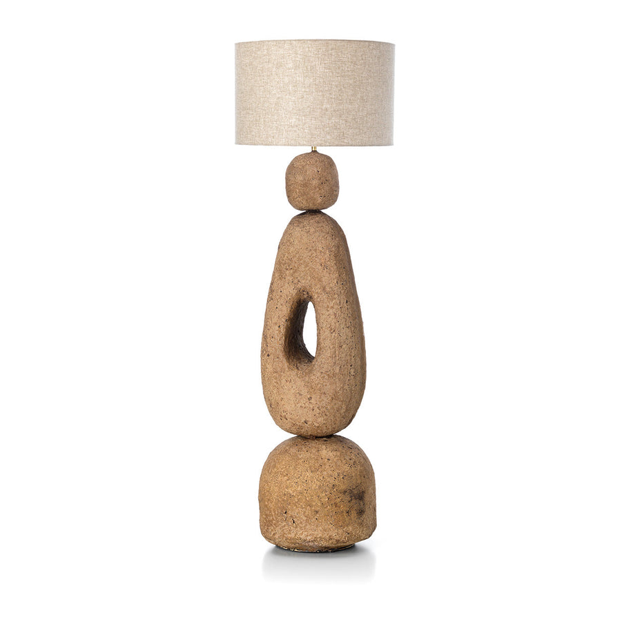 De Lampatha Christie vloerlamp - modder - XL