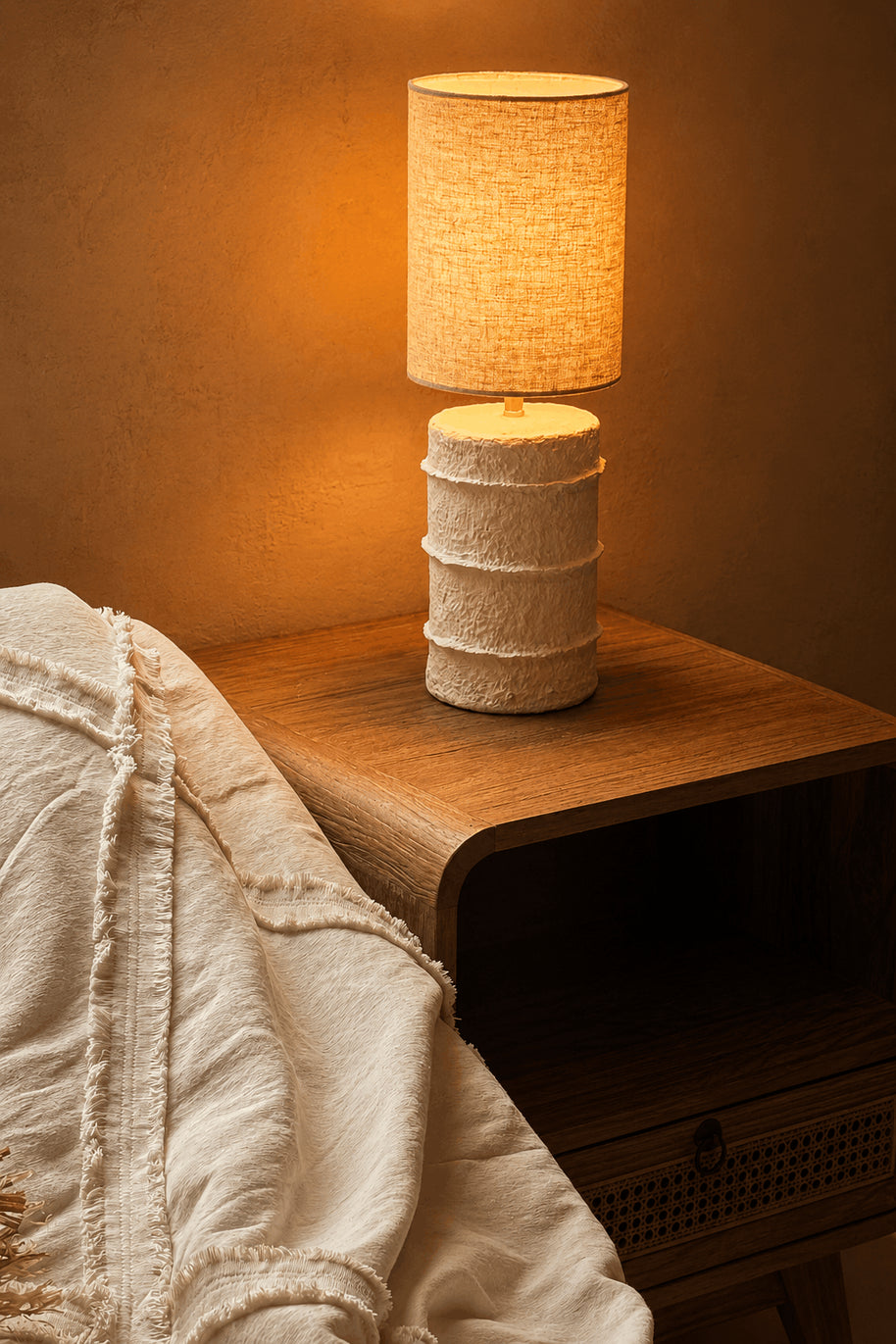 De Contour tafellamp - wit - S