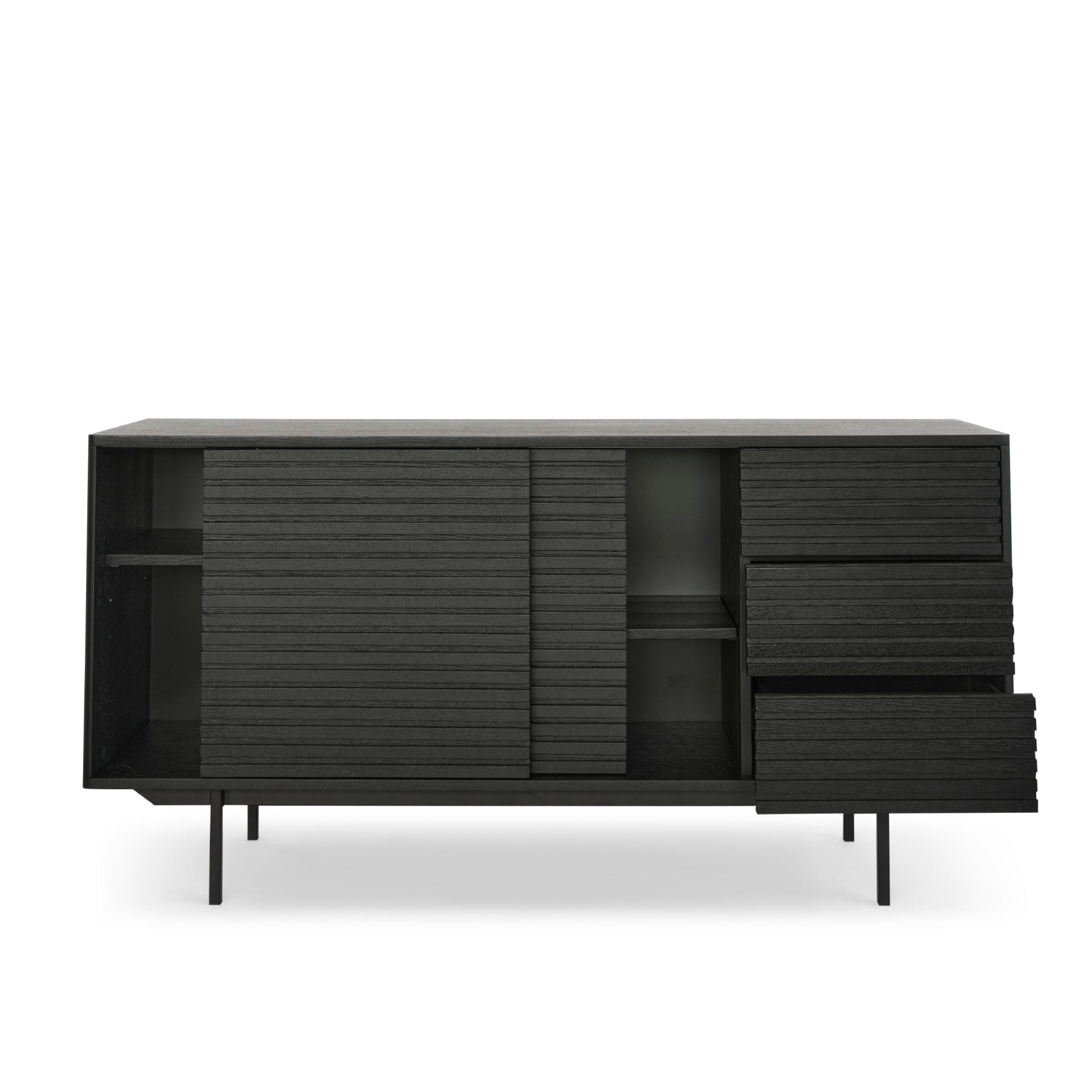 Sense dressoir - zwarte eik