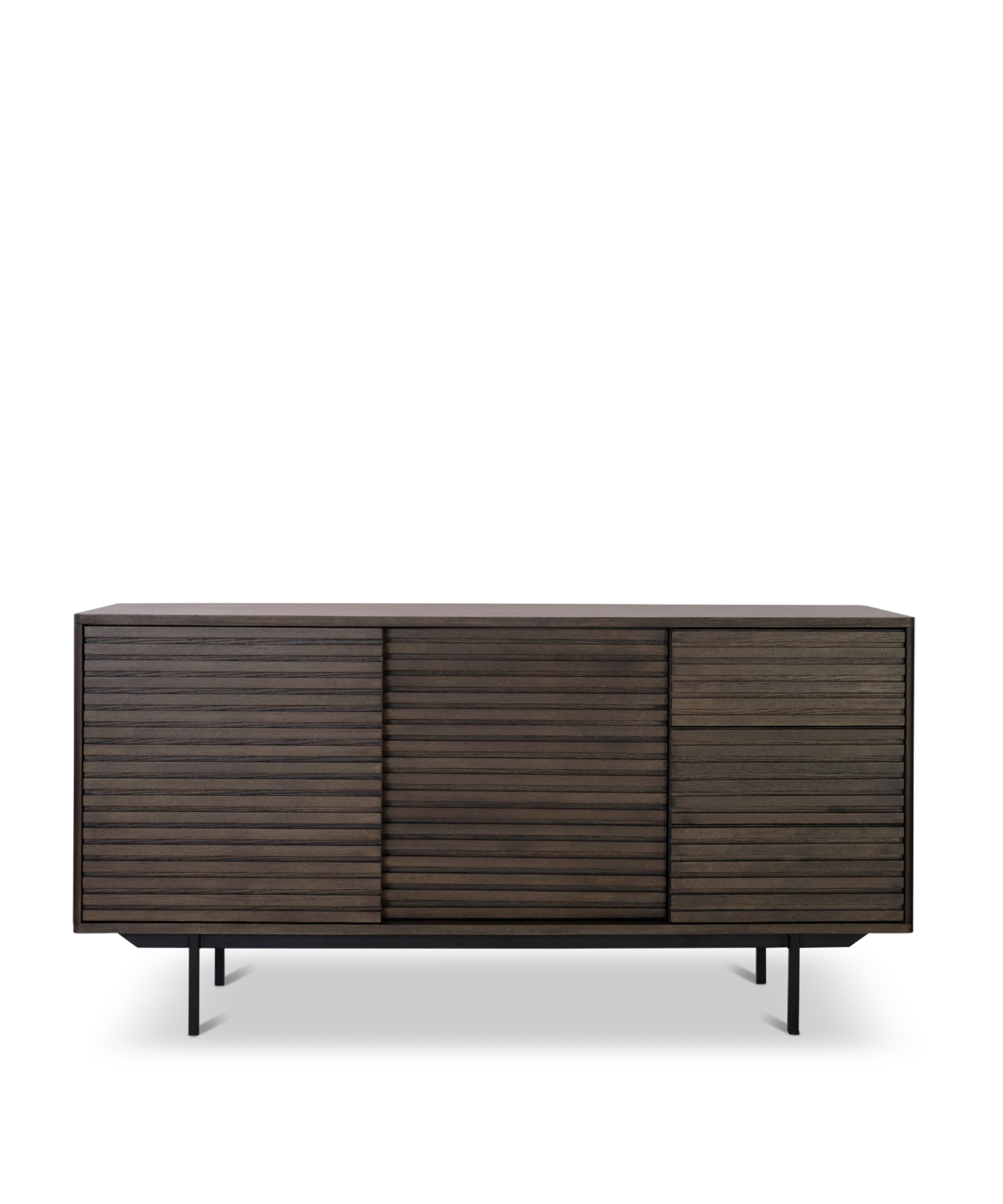 Sense dressoir - gerookt bruin eiken