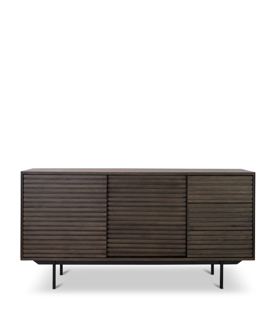 Sense dressoir - gerookt bruin eiken