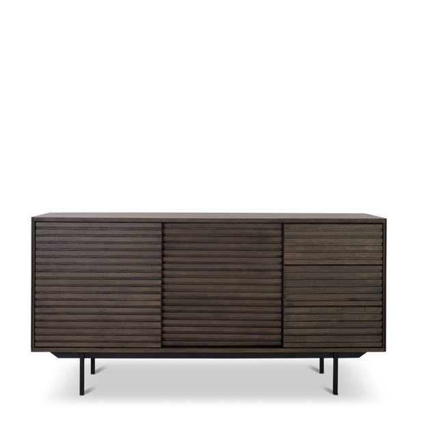 Sense dressoir - gerookt bruin eiken