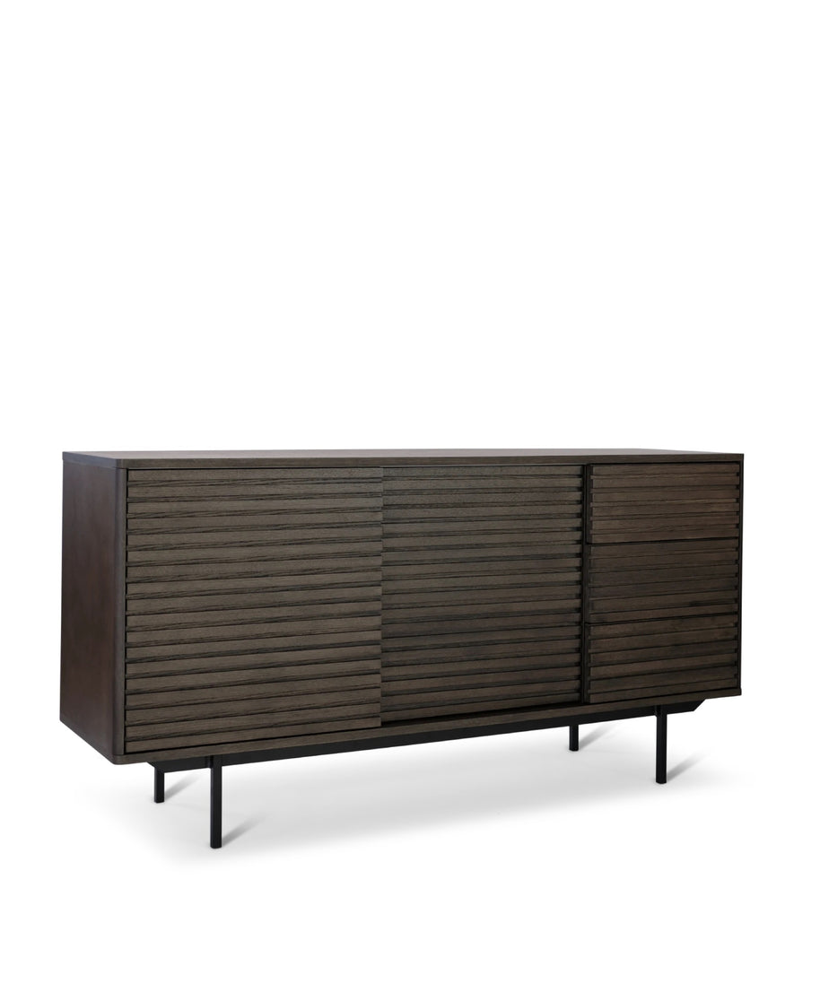 Sense dressoir - gerookt bruin eiken