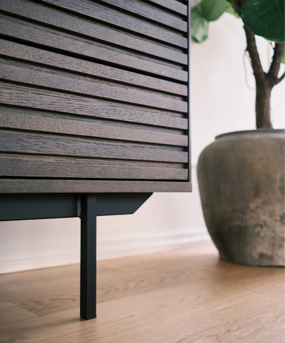 Sense dressoir - gerookt bruin eiken
