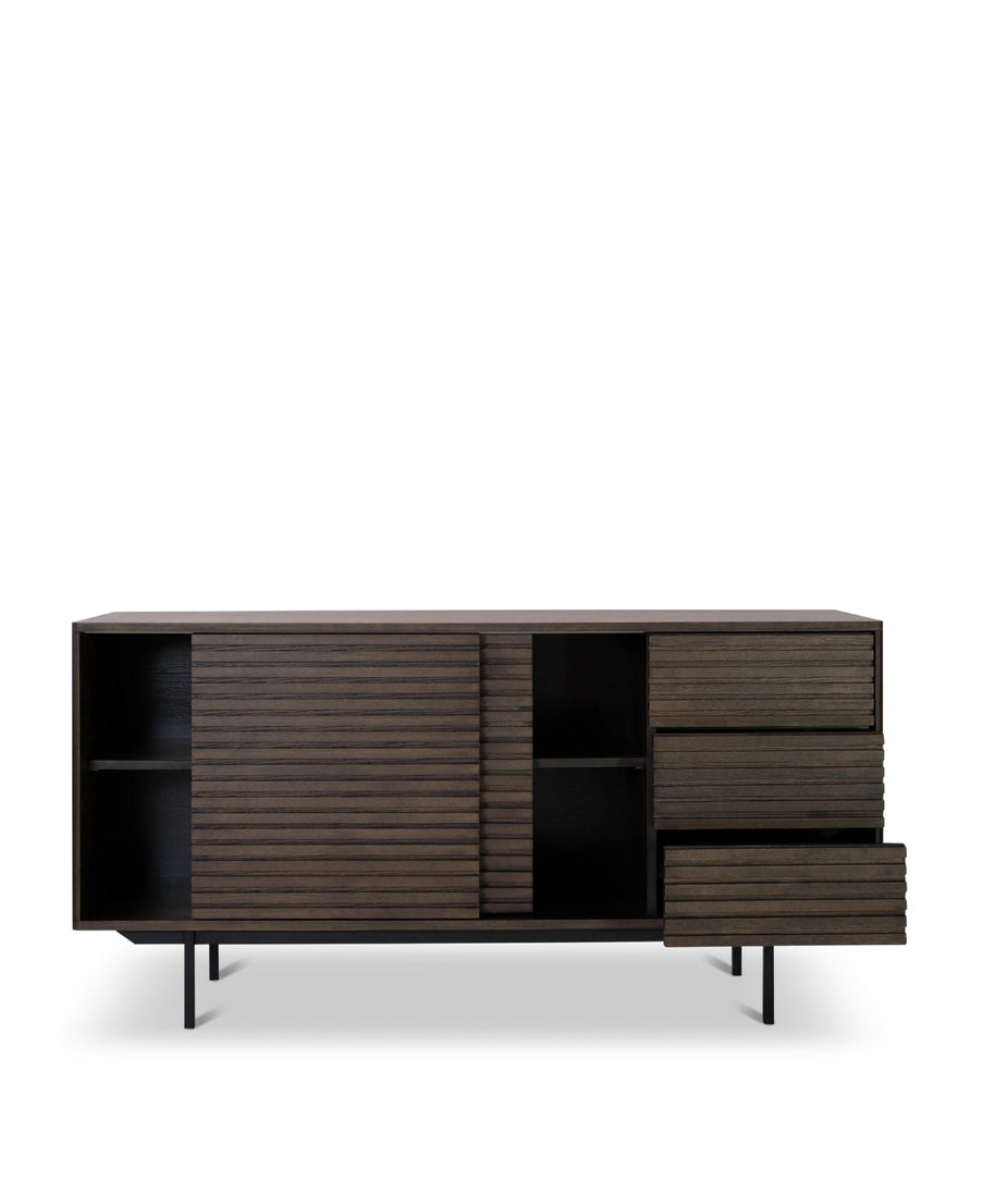 Sense dressoir - gerookt bruin eiken