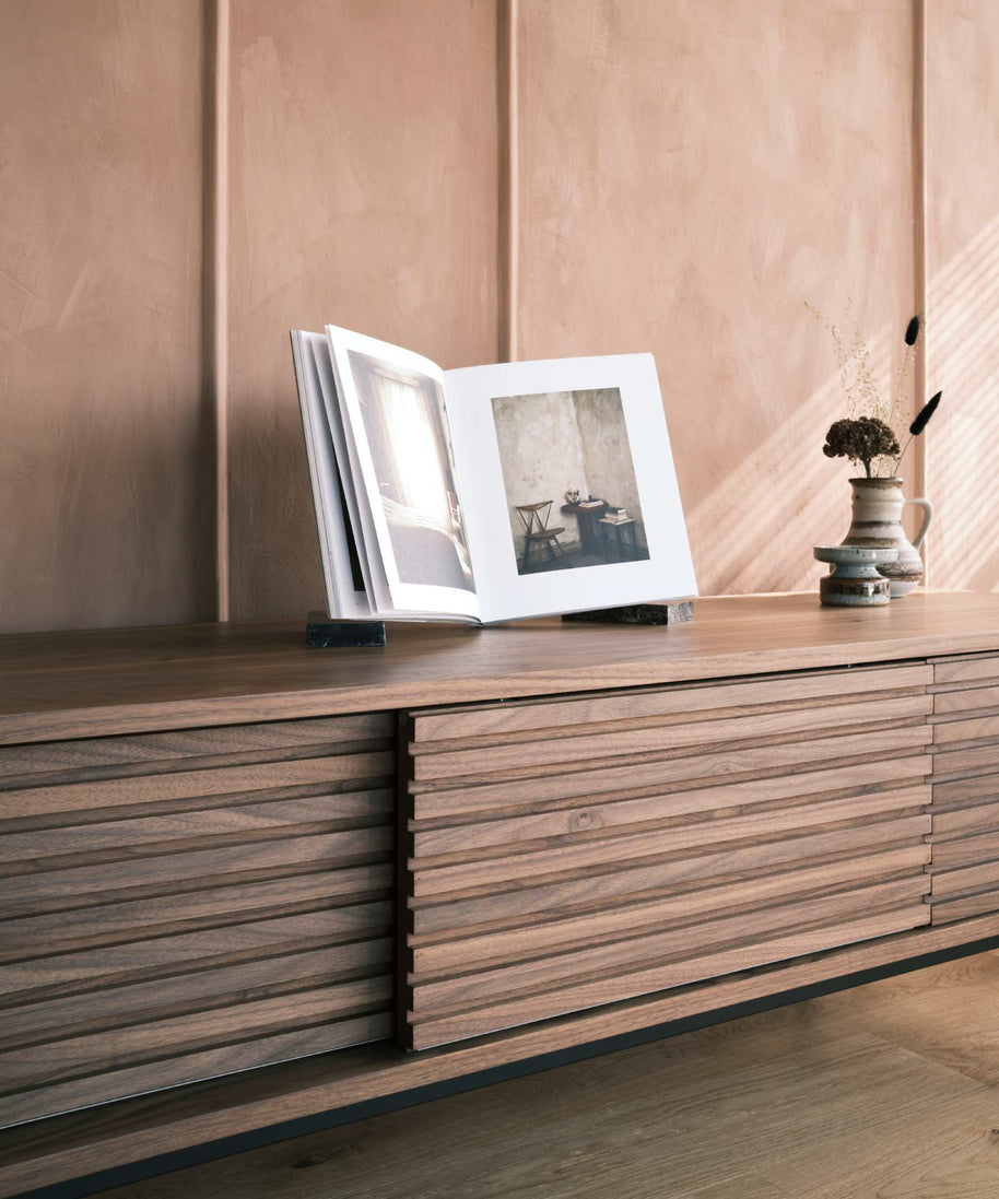 Sense tv-meubel - walnoot