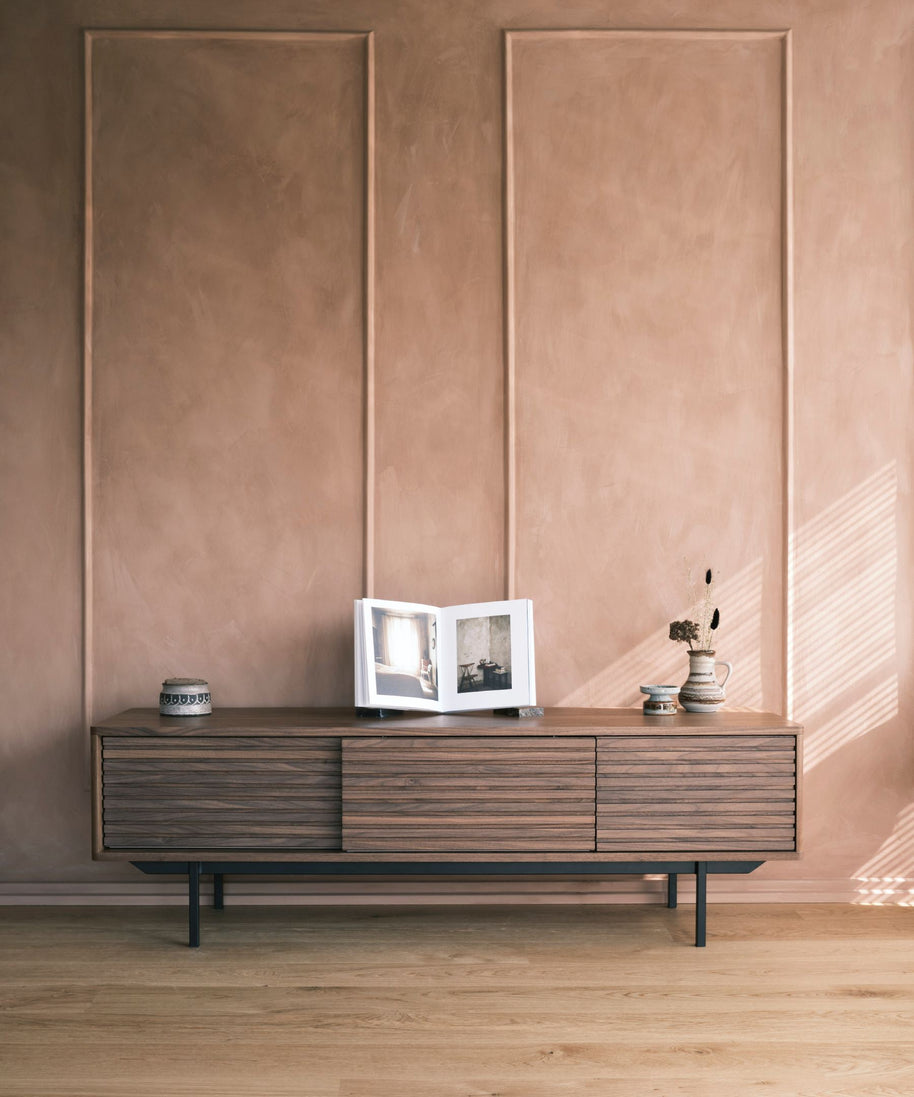 Sense tv-meubel - walnoot
