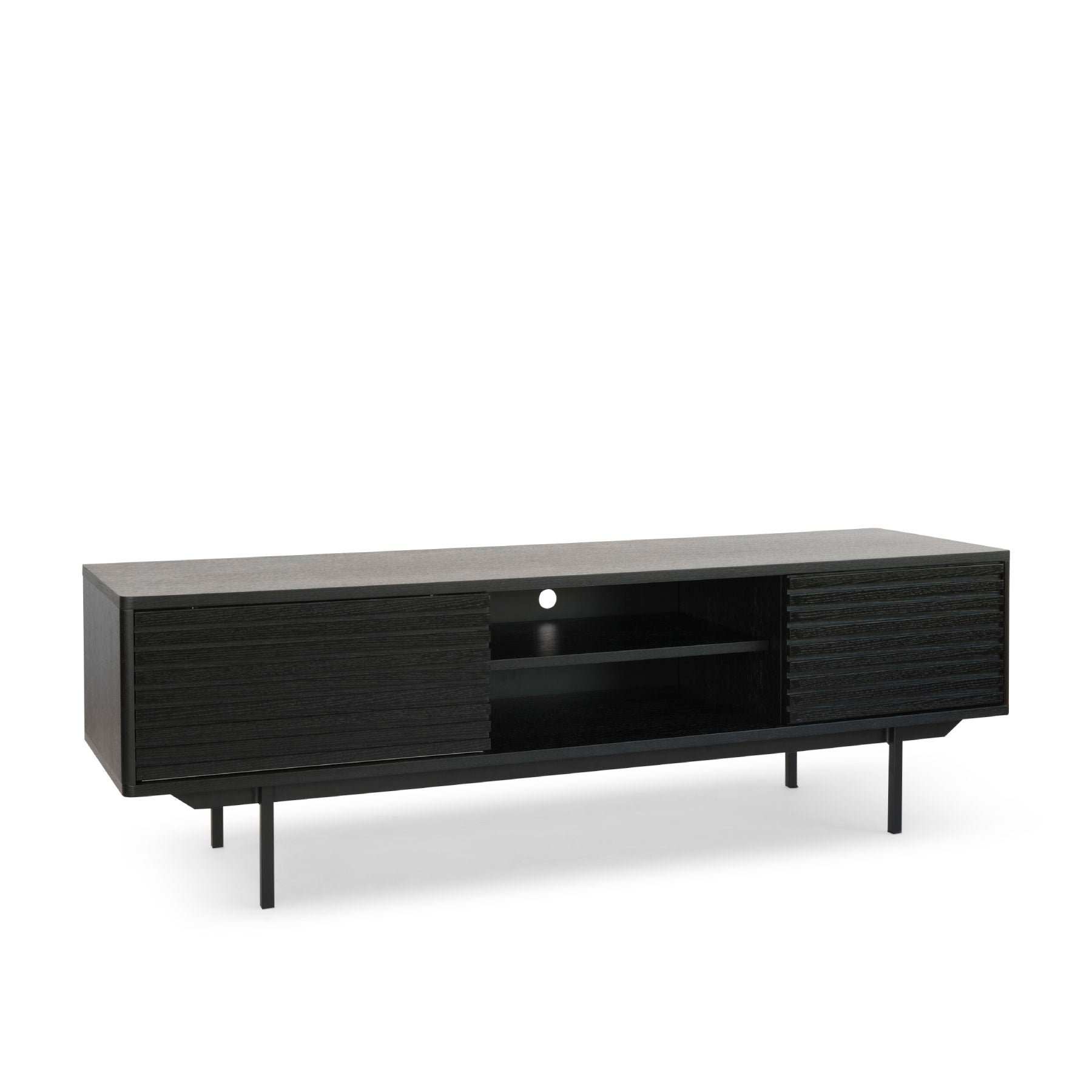 Sense tv-meubel - zwart eiken