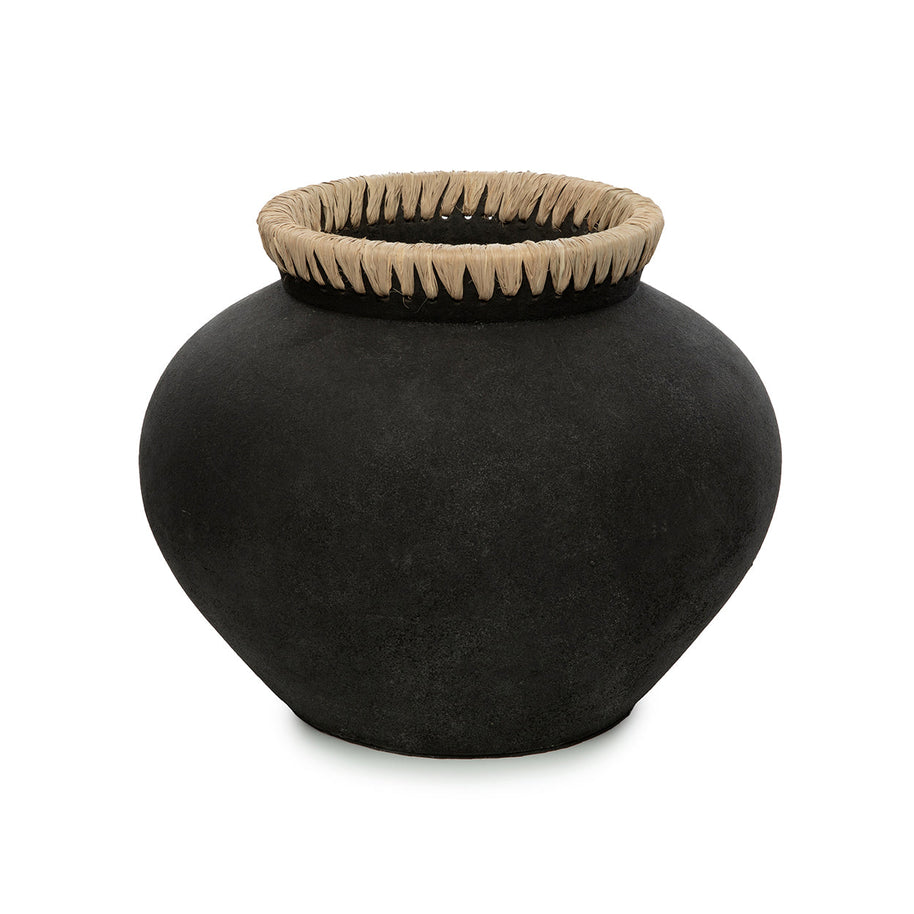 The Styly Vaas - Zwart/Naturel - L