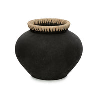 The Styly Vaas - Zwart/Naturel - L
