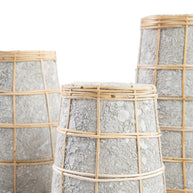 De Cutie-vaas - beton naturel - L