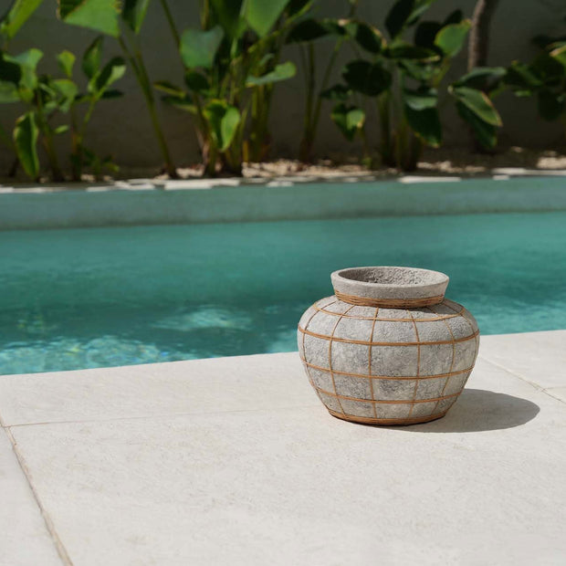 De Belly Vaas - Beton Naturel - M
