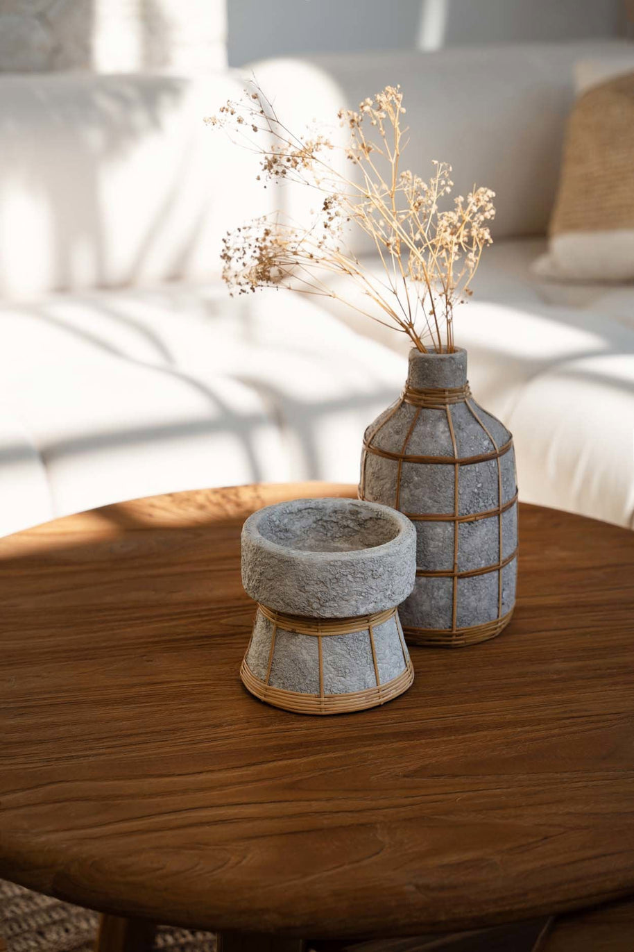 The Whoopy Vaas - Beton Naturel - L