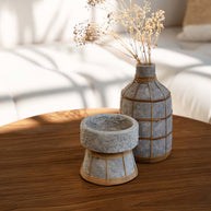 The Whoopy Vaas - Beton Naturel - L