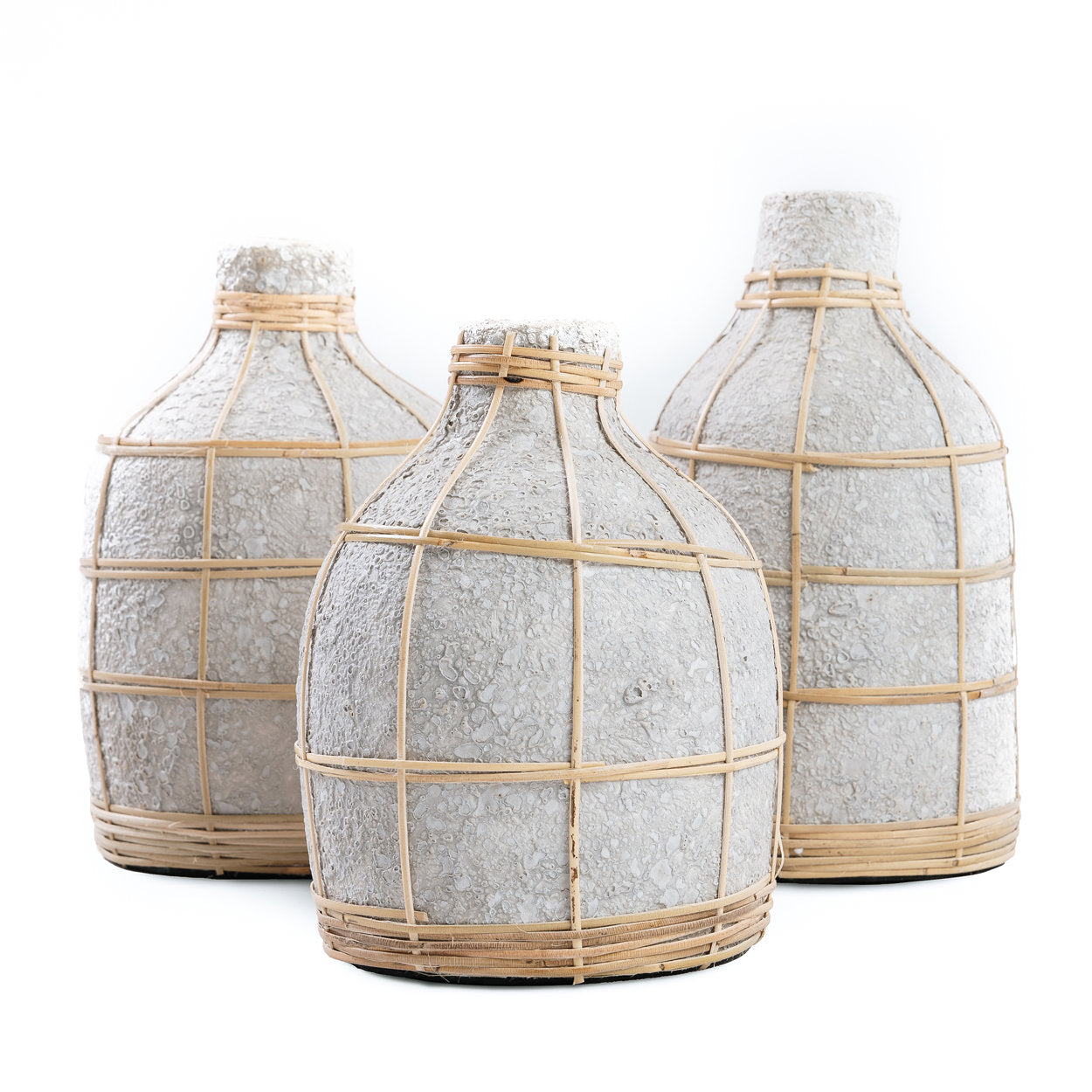 De Whoopy-vaas - beton naturel - M