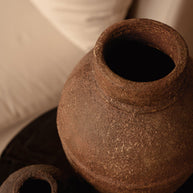 De Amphora Rustica vaas - terracotta - L