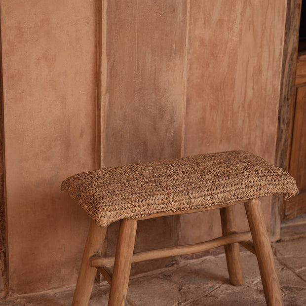 De Raffia Bank - Naturel