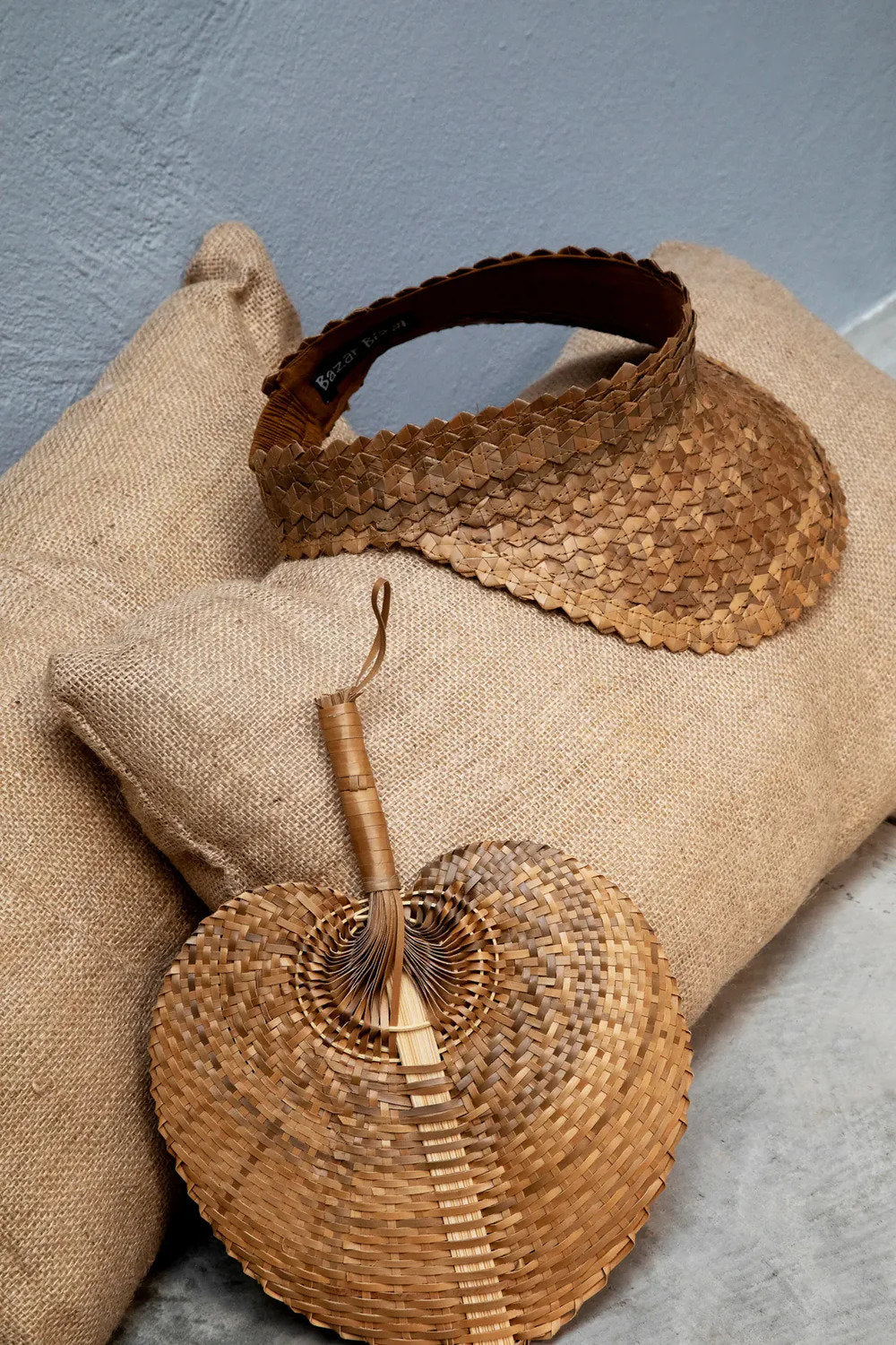 De jute kussenhoes - naturel - 30x60