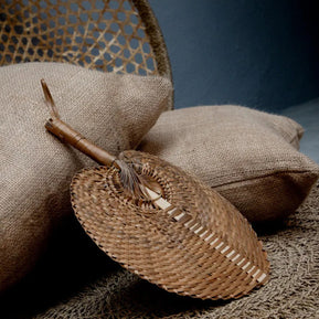 De jute kussenhoes - naturel - 30x60