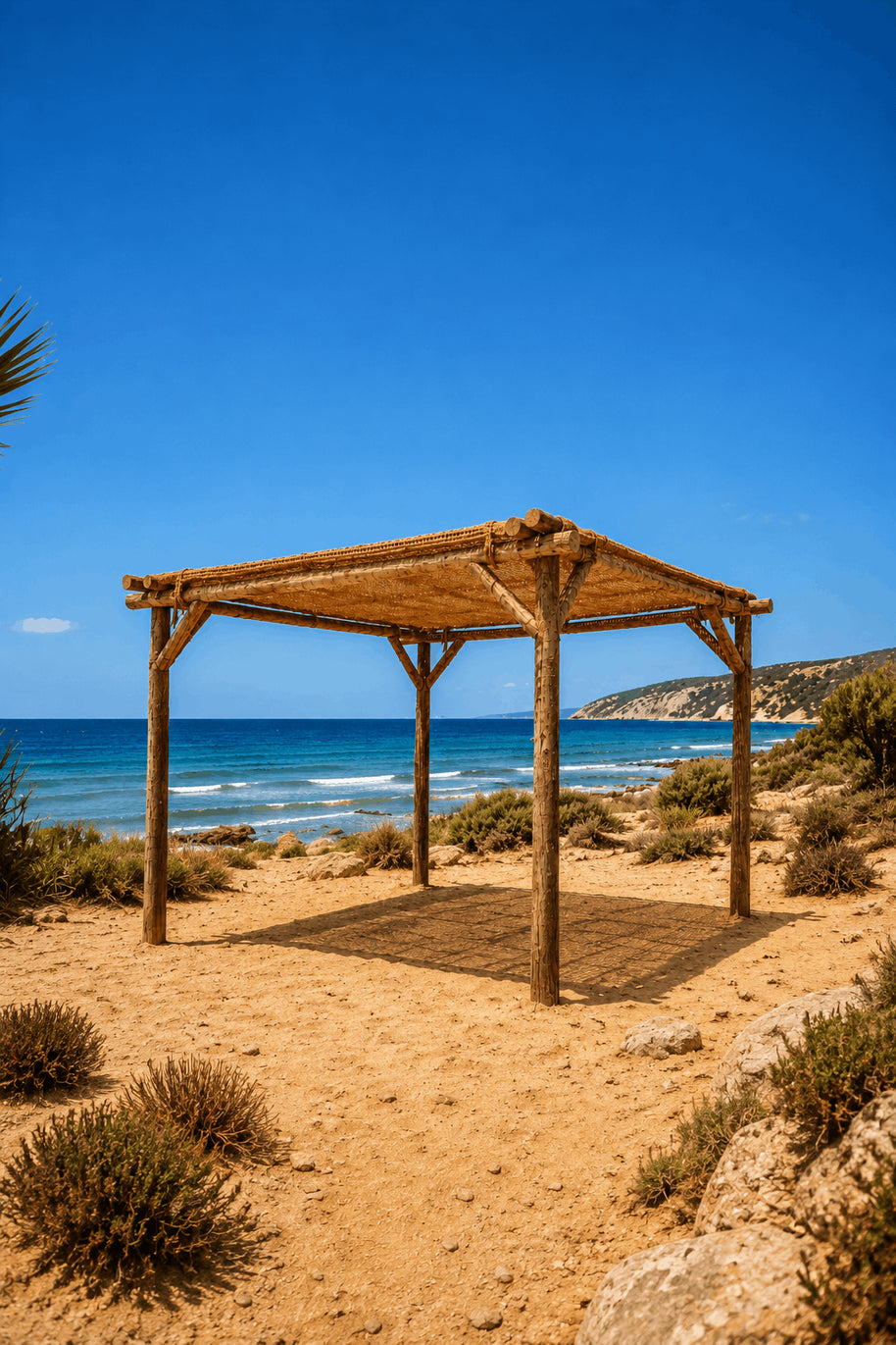 De Coco Shade Vierkant - Naturel - 300x300