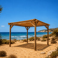 De Coco Shade Vierkant - Naturel - 300x300