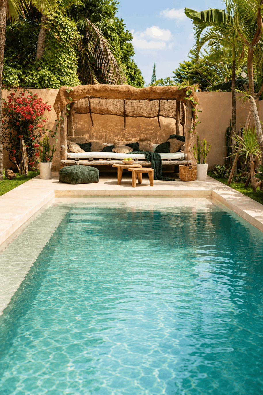 De Coco Shade Rechthoekig - Naturel - 500x300
